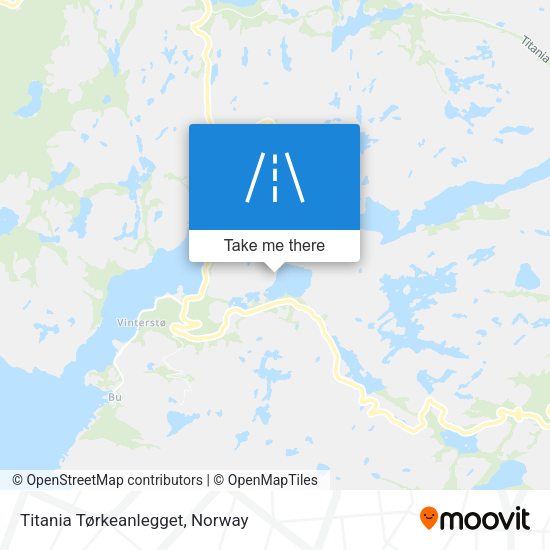 Titania Tørkeanlegget map