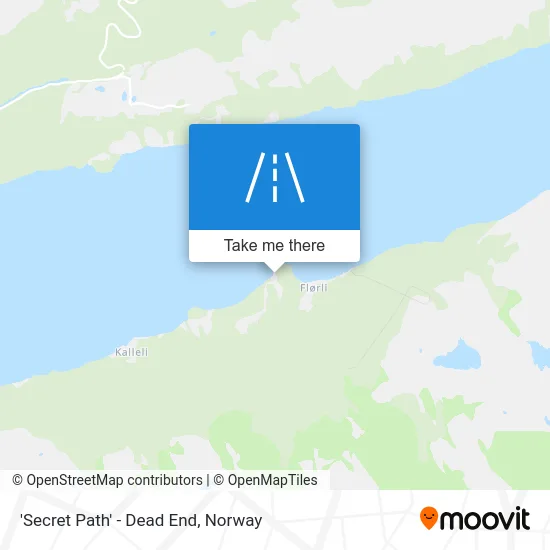 'Secret Path' - Dead End map