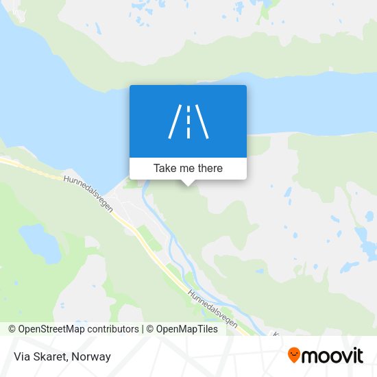 Via Skaret map