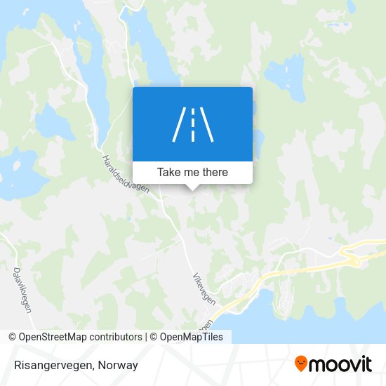 Risangervegen map