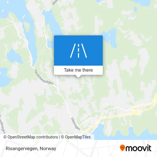 Risangervegen map