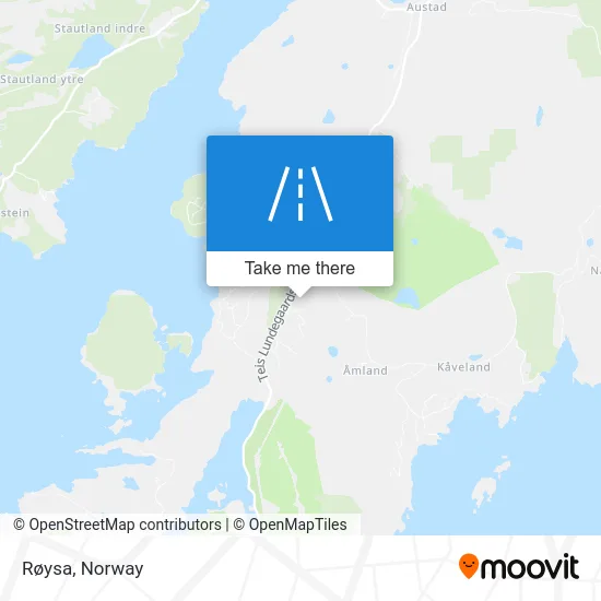 Røysa map