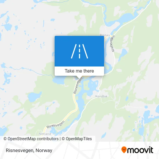 Risnesvegen map