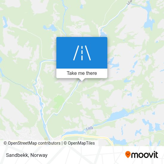 Sandbekk map