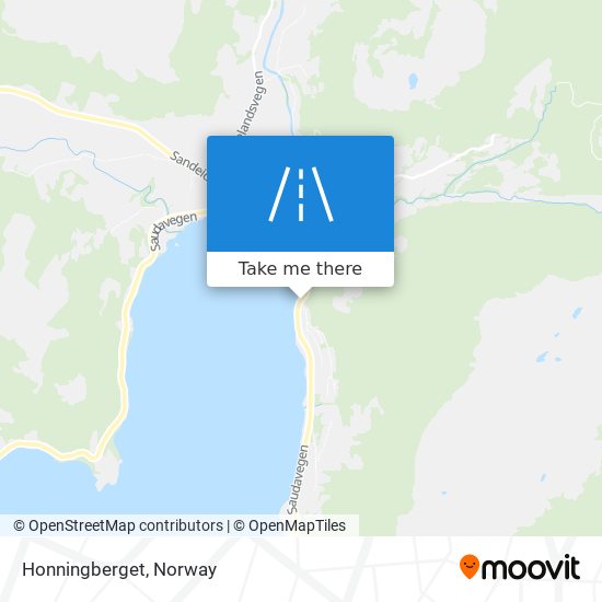 Honningberget map