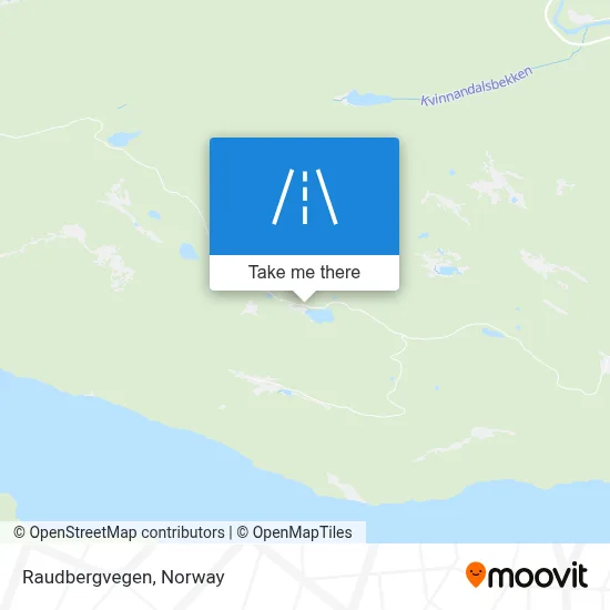 Raudbergvegen map