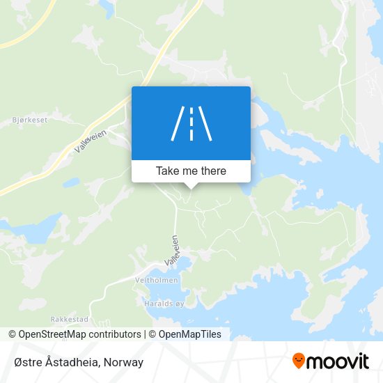 Østre Åstadheia map