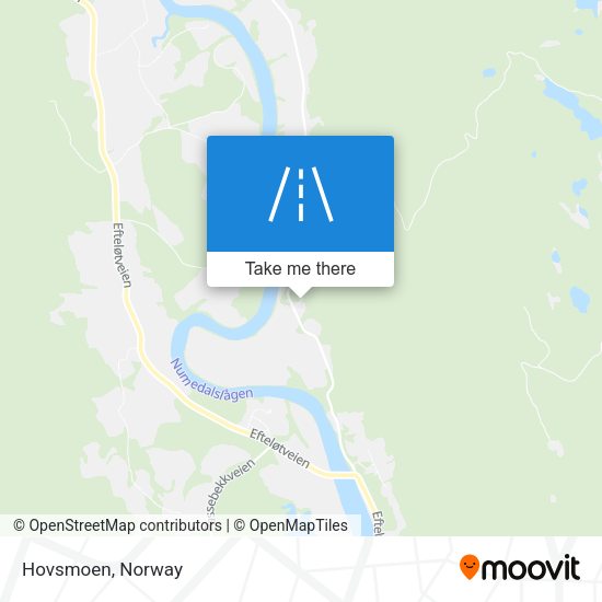 Hovsmoen map