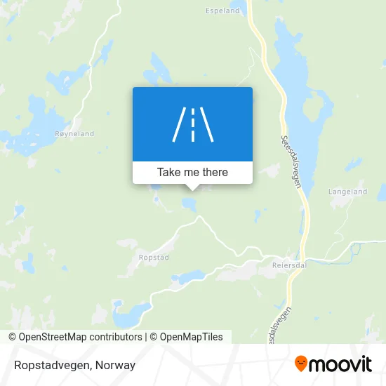 Ropstadvegen map