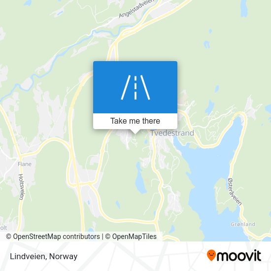 Lindveien map