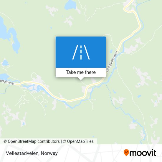 Vøllestadveien map