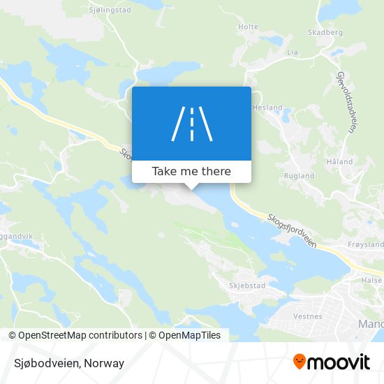 Sjøbodveien map