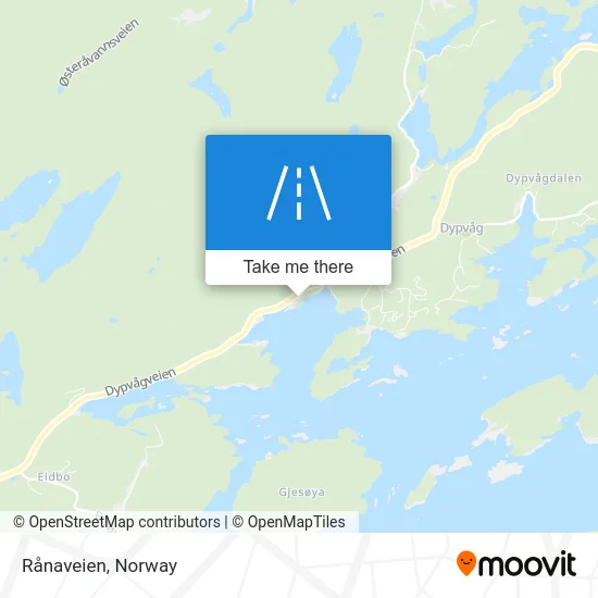 Rånaveien map