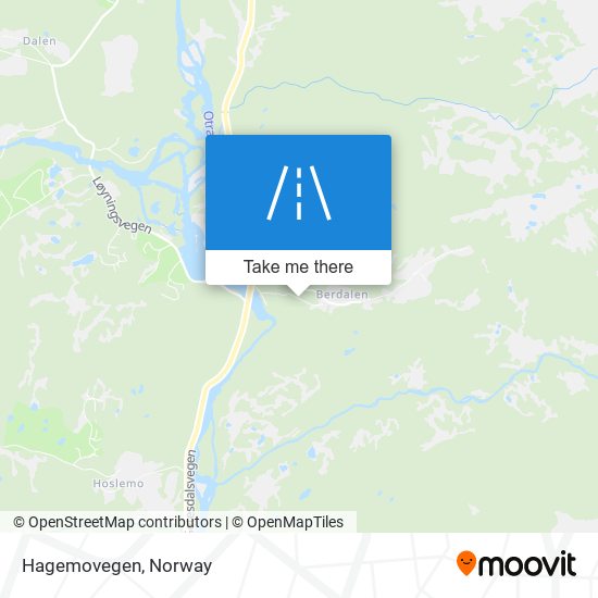 Hagemovegen map