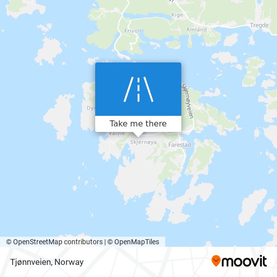 Tjønnveien map