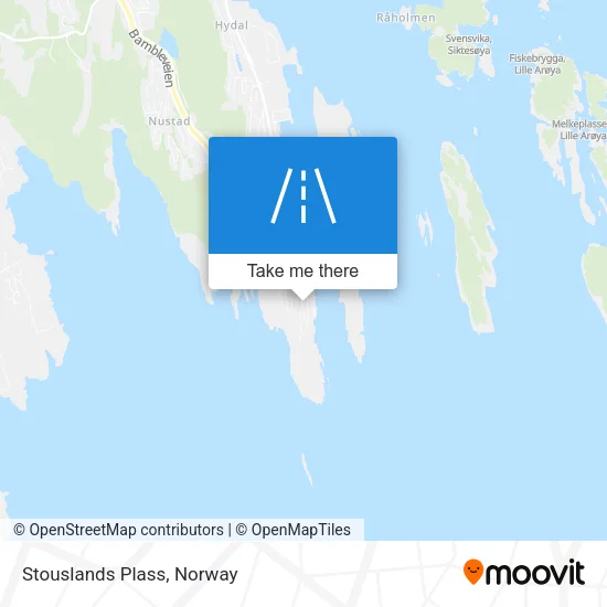 Stouslands Plass map