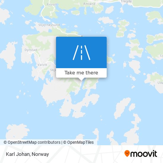 Karl Johan map