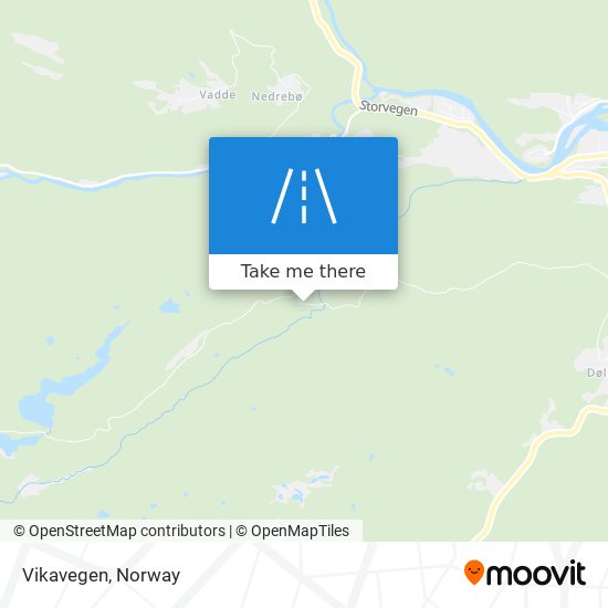 Vikavegen map