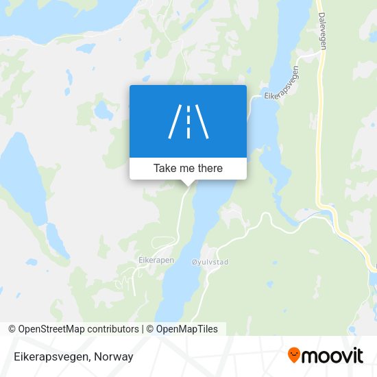 Eikerapsvegen map