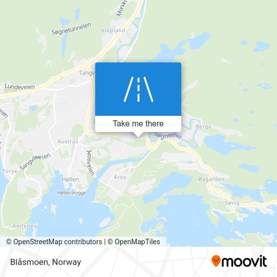 Blåsmoen map