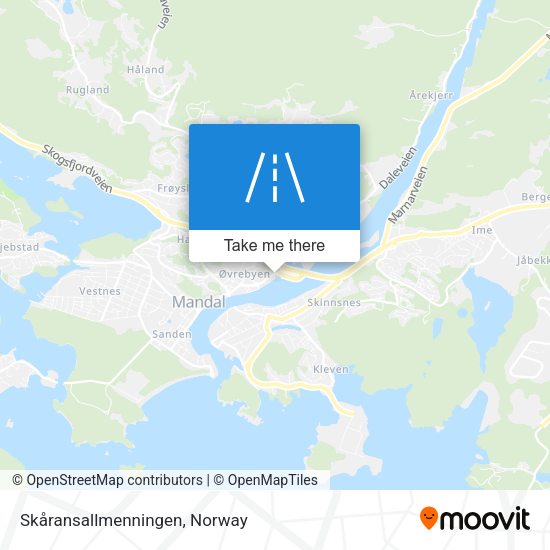 Skåransallmenningen map