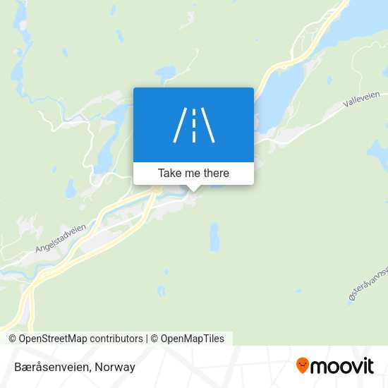 Bæråsenveien map