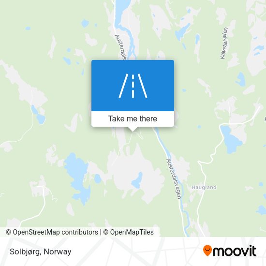 Solbjørg map