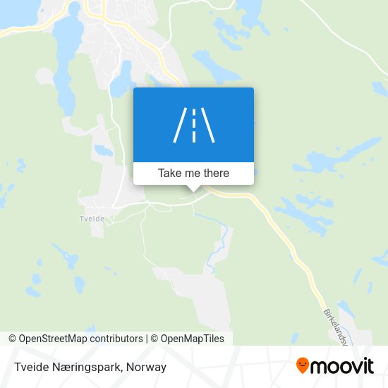 Tveide Næringspark map