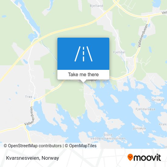 Kvarsnesveien map