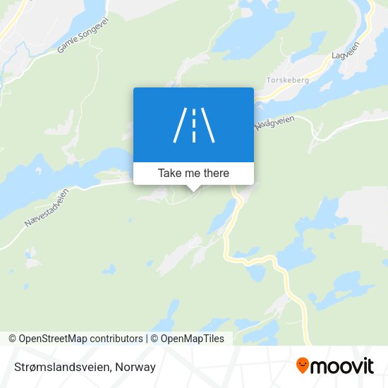 Strømslandsveien map