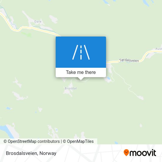 Brosdalsveien map