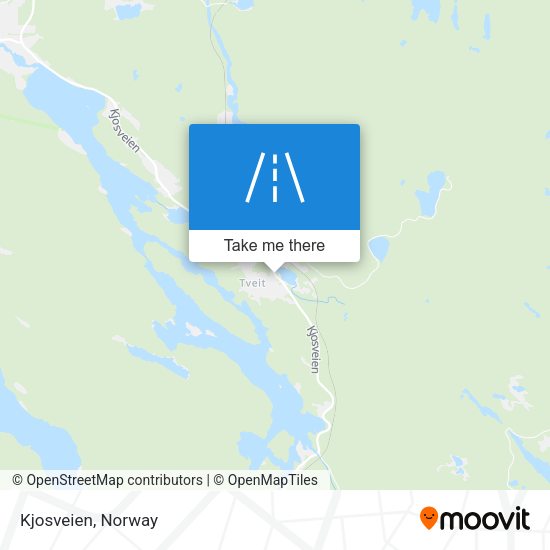 Kjosveien map