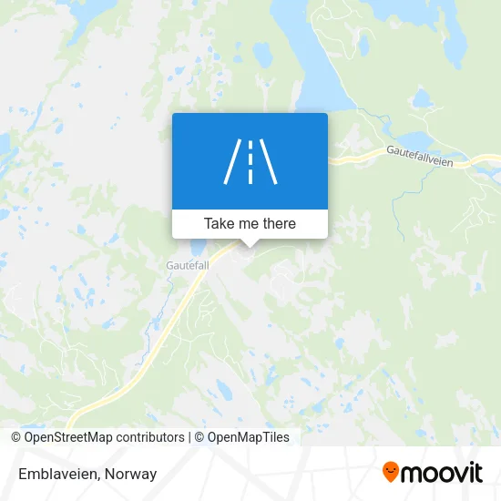 Emblaveien map