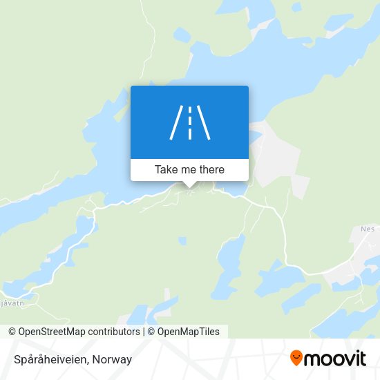Spåråheiveien map