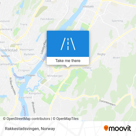 Rakkestadsvingen map