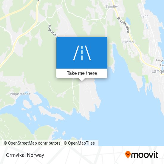 Ormvika map