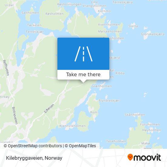 Kilebryggaveien map