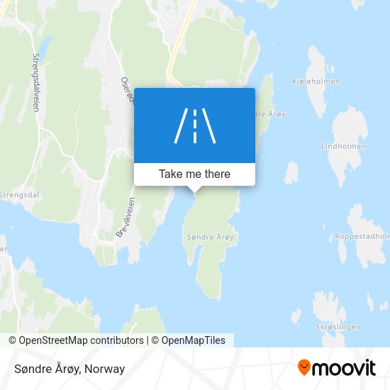 Søndre Årøy map