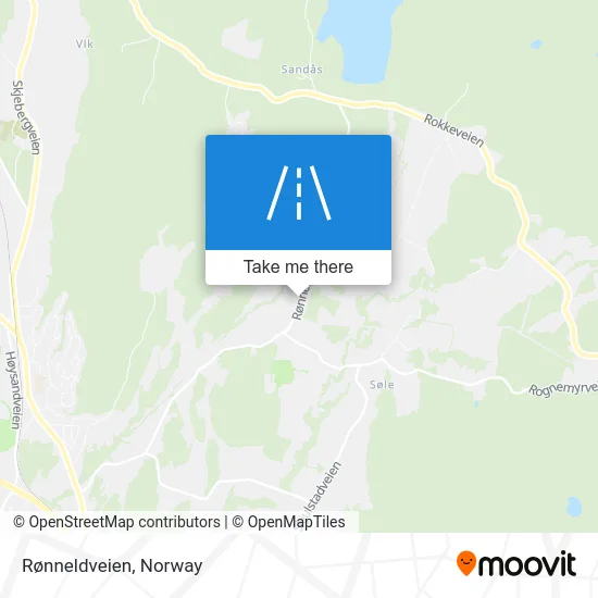 Rønneldveien map