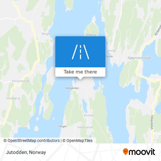 Jutodden map