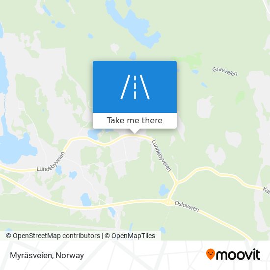 Myråsveien map