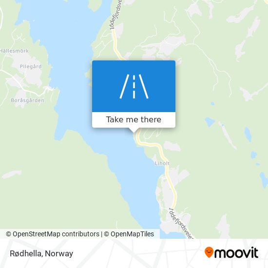 Rødhella map