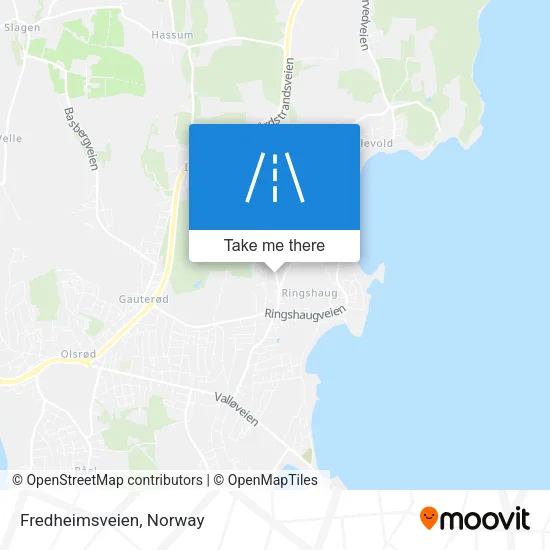 Fredheimsveien map