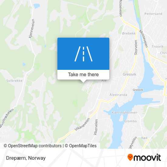 Drepærn map