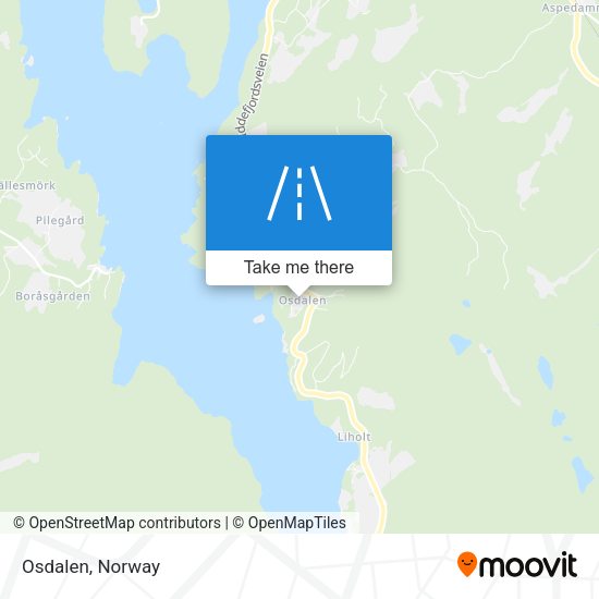 Osdalen map