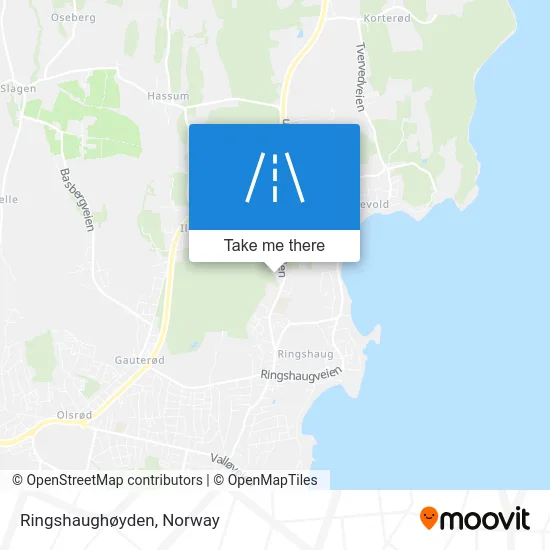 Ringshaughøyden map
