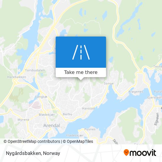 Nygårdsbakken map