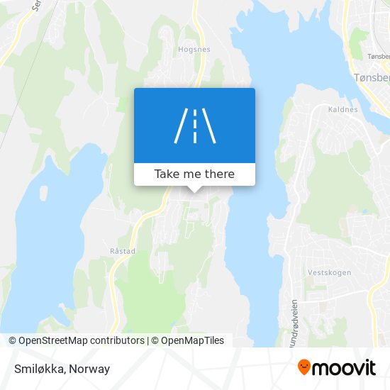 Smiløkka map