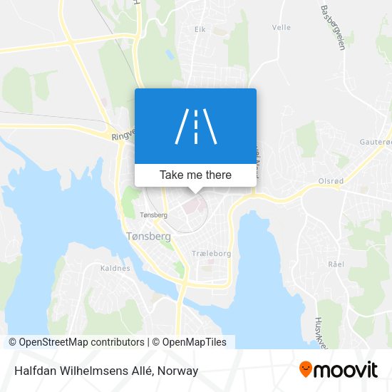 Halfdan Wilhelmsens Allé map