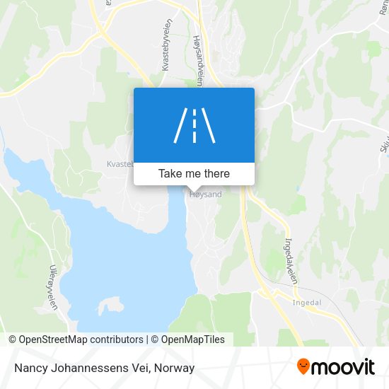 Nancy Johannessens Vei map